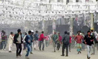 পাবনায় আ.লীগ- বিএনপি সংঘর্ষে আহত ২০