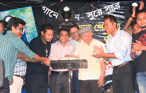 রাঙ্গামাটিতে “সাইক্লোন” ব্যান্ডের ৭ম বর্ষপূর্তী পালন