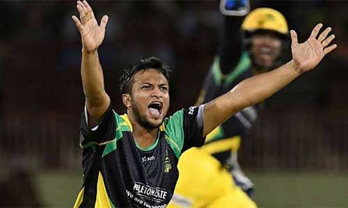 ফাইনালের অপেক্ষা বাড়লো সাকিবের জ্যামাইকার