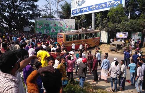 বান্দরবানে বাস দুর্ঘটনায় নিহত ১ আহত ২৮ জন