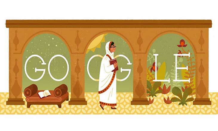গুগলের হোমপেজে বেগম রোকেয়া