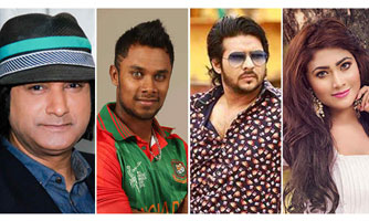 এক বিজ্ঞাপনে গায়ক-ক্রিকেটার-নায়ক-নায়িকা